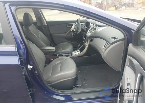 2011 Hyundai Elantra Limited z USA, uszkodzony, nr VIN 5NPDH4AEXBH050955